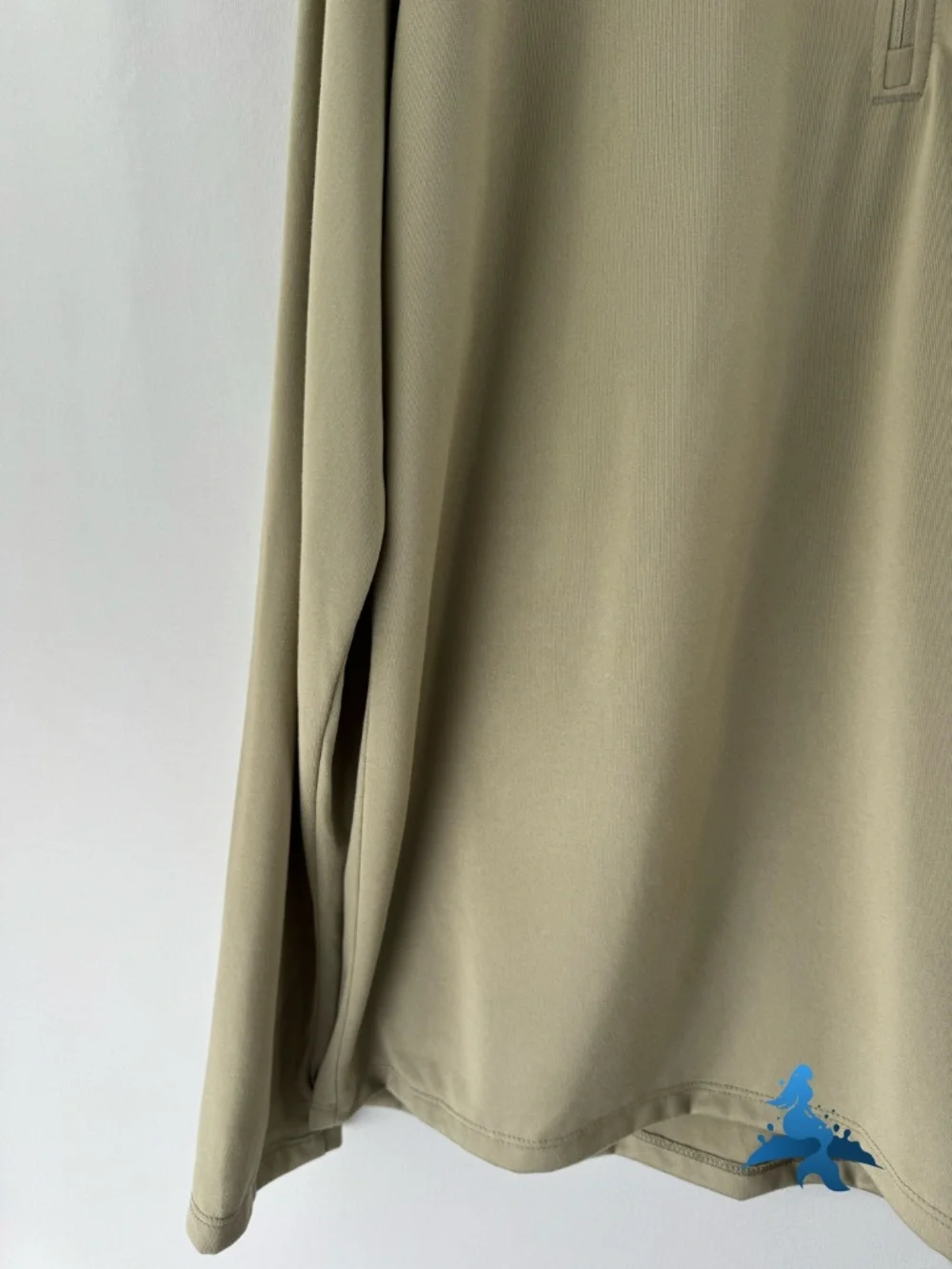 1294 NWT Under Armour UA Tech 2.0 1/2 Zip Pullover - Large - Khaki Tan
